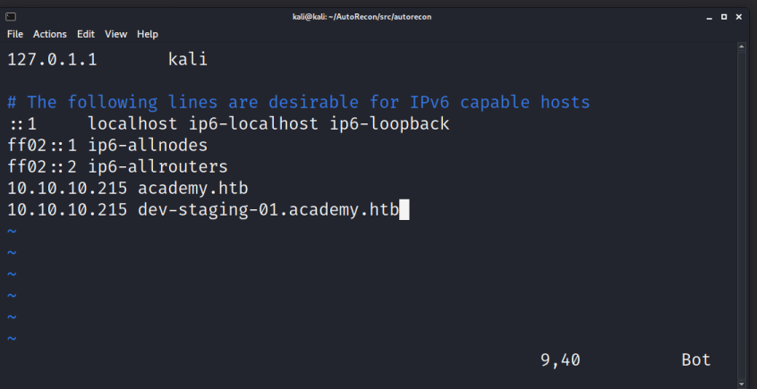 2nd add to hosts