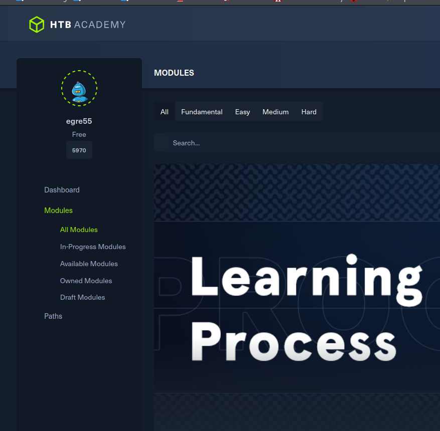 Learning Process