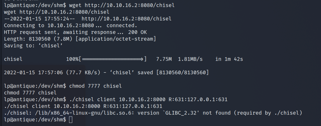 Chisel copy