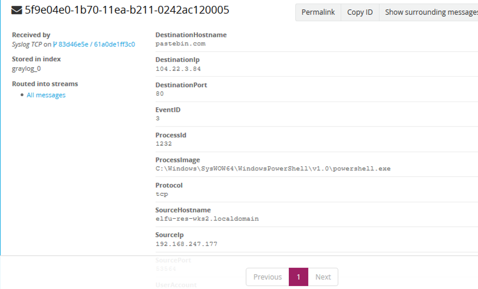 Graylog Step 10