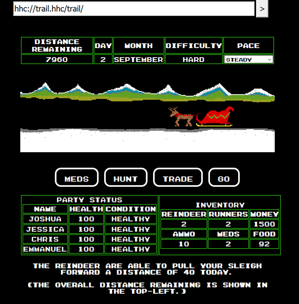 Holiday Hack Trail